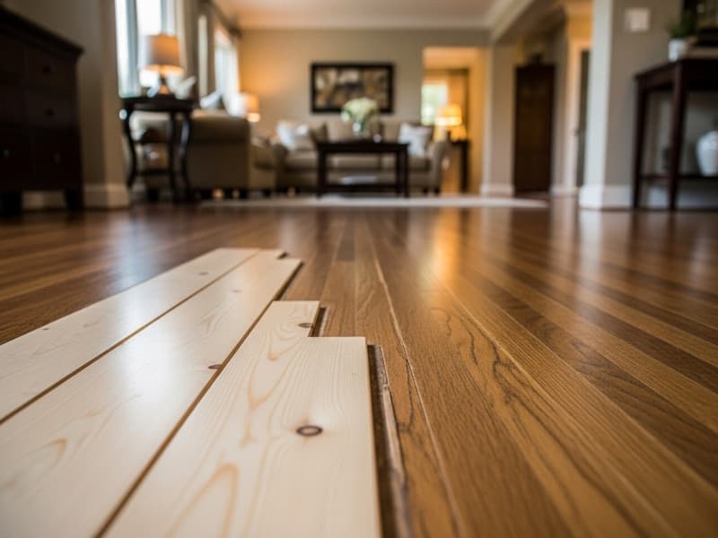 Repairs flooring installation